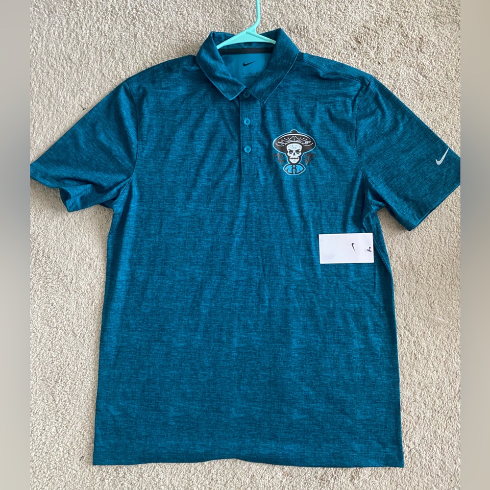 Albuquerque Mariachis de Nuevo Mexico (Isotopes) Men’s Golf Shirt (NWT)